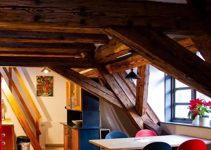 公寓 Schloss Muehlen 内卡河畔霍尔布